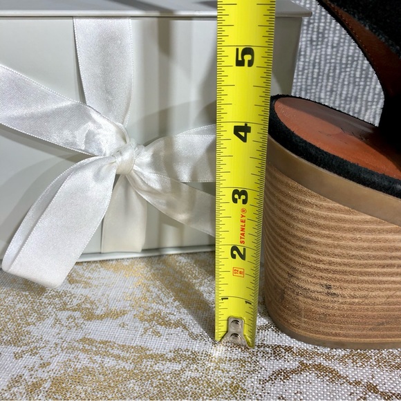 Lucky Brand Open Toe Suede Bootie Sz 10 - Picture 8 of 13